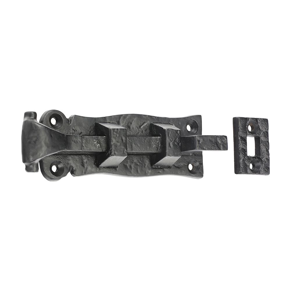 Timco Parafuso de Corrediça Estilo Scroll, Preto Antigo, 4 Polegadas