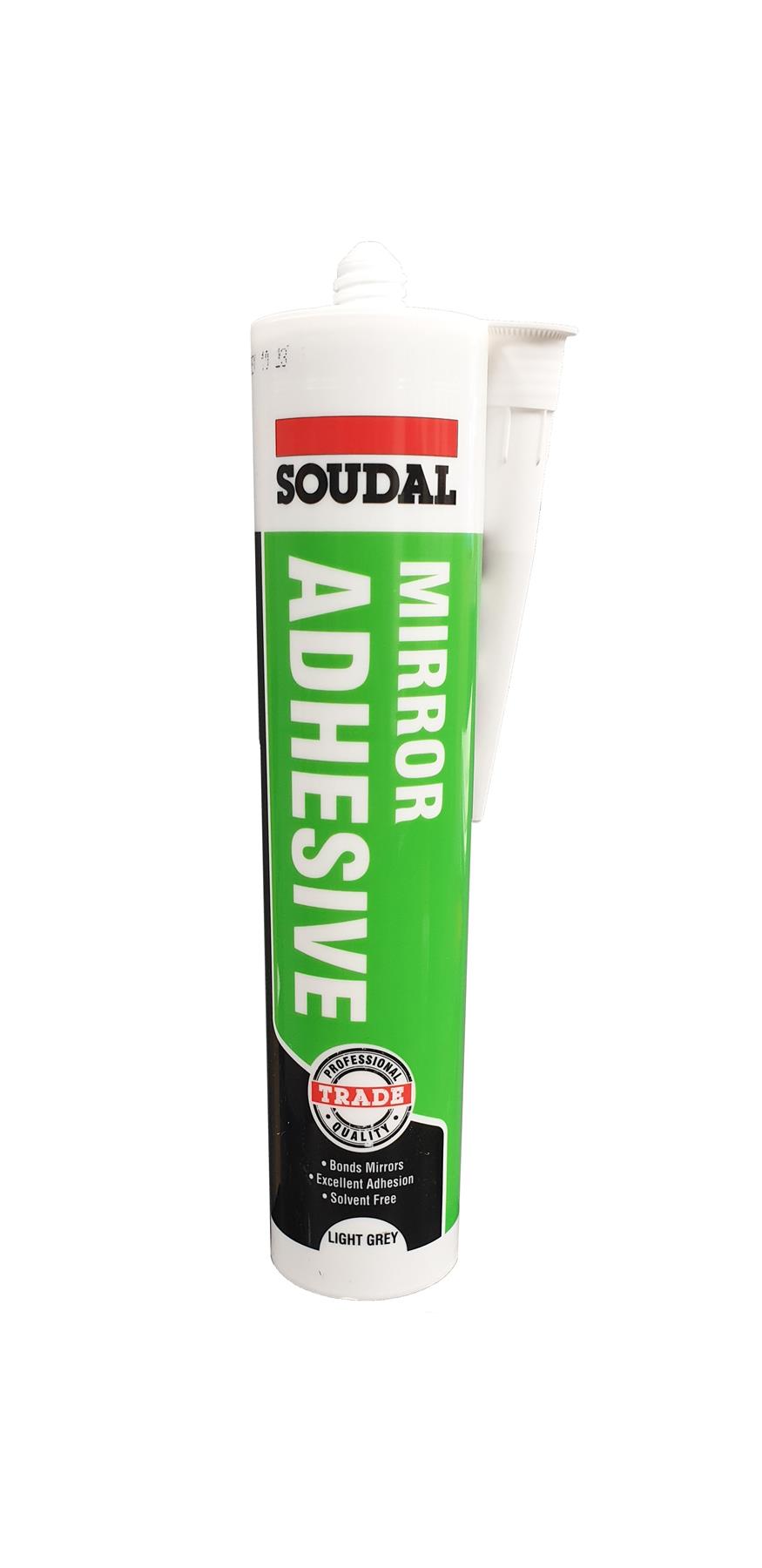 Soudal Soudaseal Mirror Grey 290ml Bonding Adhesive