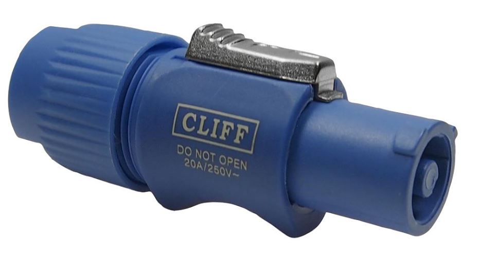 CLIFFCON-P Spina di Alimentazione, 250V 20A, con Serrafili a Vite