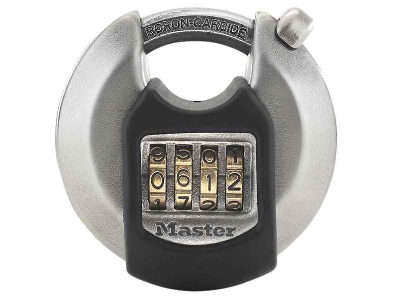 Master Lock Excell Discus 4-cijferig Combinatieslot, 70mm