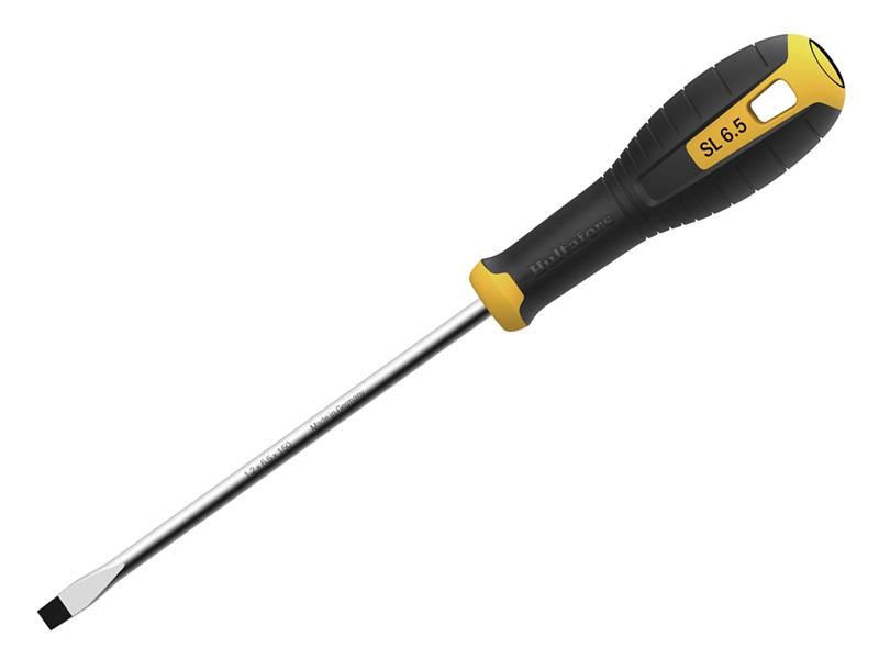 Hultafors 직선 드라이버 6.5 x 150mm, 고무 그립