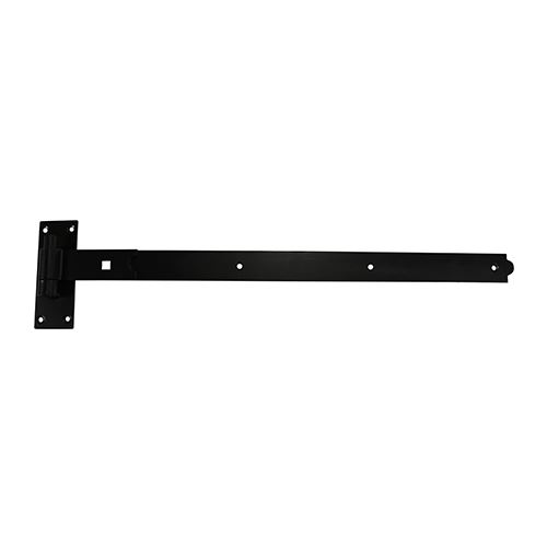 Timco Straight Hook & Band Plates, Black, 900mm (Pair)