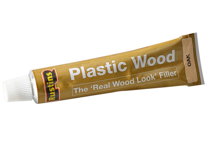 Rustins Plastic Wood Filler Tube, Oak, 20g