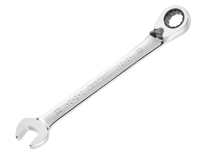 Expert por Facom Llave de Trinquete, 9mm, Acero Vanadio Cromado