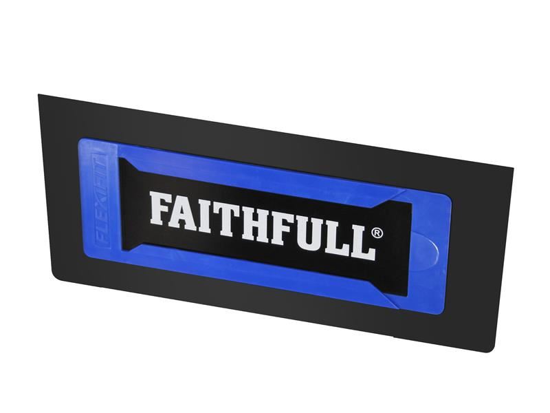 Faithfull Flexifit Lame de truelle, 30 cm, Plastique rigide 2 mm
