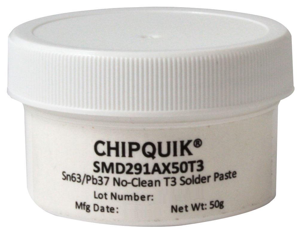 CHIP QUIK Lötzinnpaste, Sn63/Pb37, T3-Masche, 50g