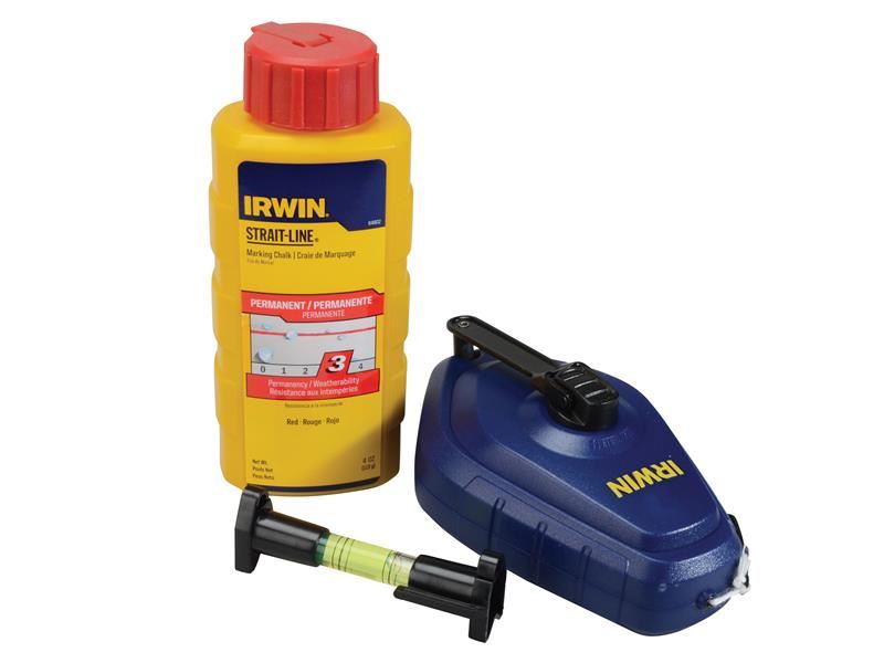 IRWIN STRAIT-LINE Speedline Chalk Reel Set, 30m (100ft)