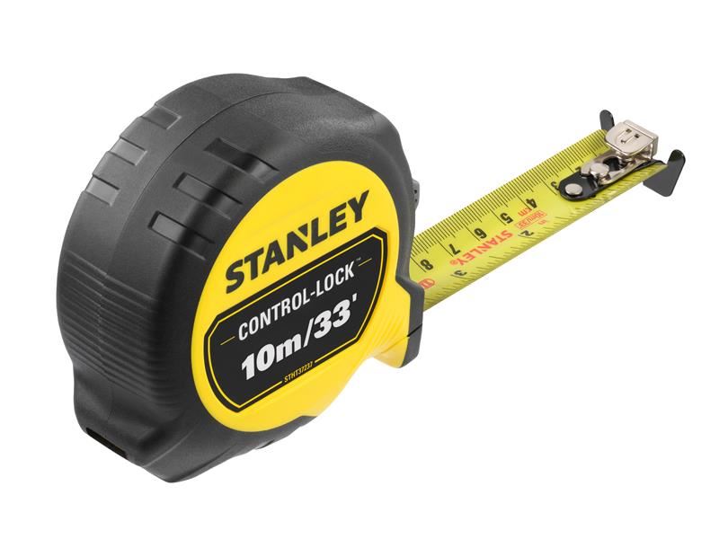 STANLEY® 手提工具 - CONTROL-LOCK™ 口袋捲尺 10米/33呎 (闊25毫米)