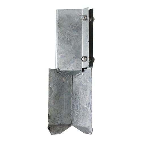 Timco Concrete In Shoe Bolt Secure, Galvanised, 100mm (4x4 post)