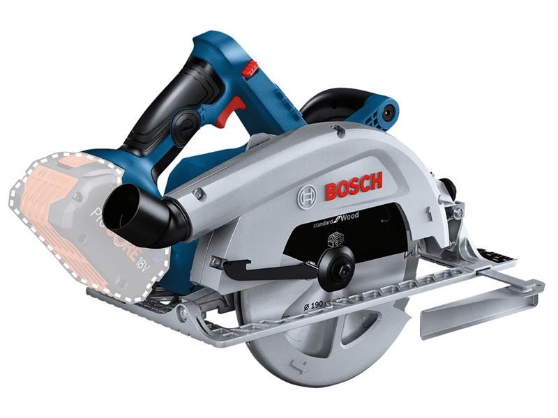 Bosch GKS 18V-68 C Professional BITURBO Cordless Circular Saw (Bare Unit)