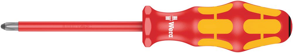Wera 165 i PZ VDE Insulated Screwdriver, PZ 2 x 100mm