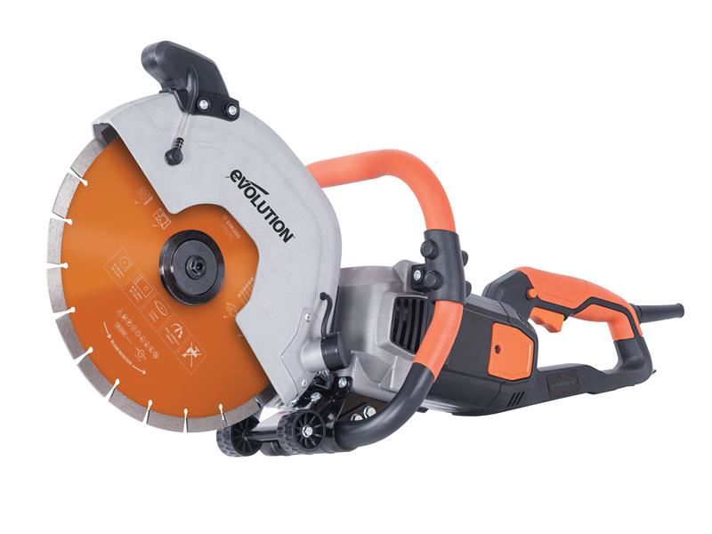 Evolution R300DCT 300mm Disc Cutter with Diamond Blade, 2400W