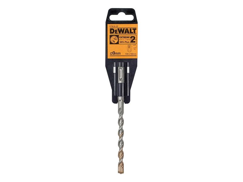 Dewalt Broca SDS Plus EXTREME 2®, 9 x 160mm, Carboneto