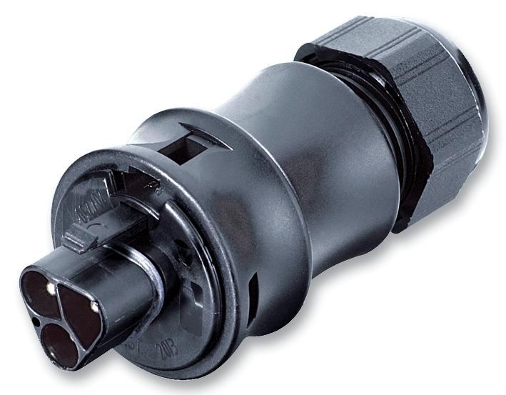 WIELAND ELECTRIC - Prise 3 pôles 20A, câble 6-10mm, connexion à vis