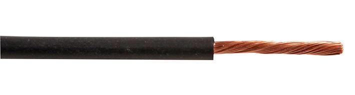 PRO POWER Tri-Rated Switchgear Wire, 2.5mm², Black, 100m