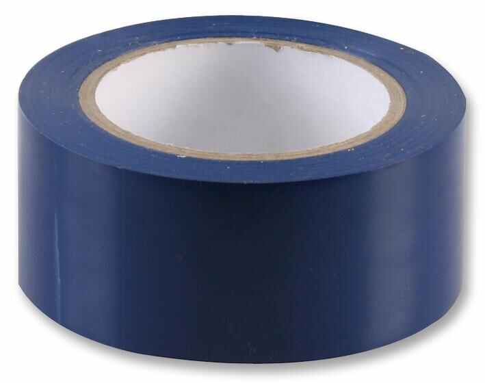 PRO POWER - PVC Gefahren-/Bodenmarkierungsband, Blau 50mm x 33m