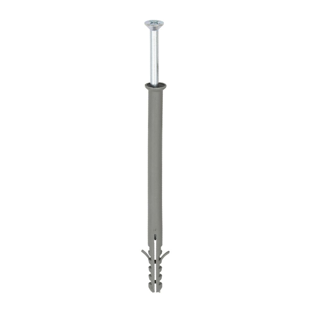 Timco Nylon Frame Fixings, Zinc, PZ, 10.0 x 160mm, 15-Pack