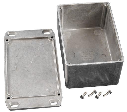 HAMMOND IP54 Kryt z tlakově litého hliníku 120x80x55mm