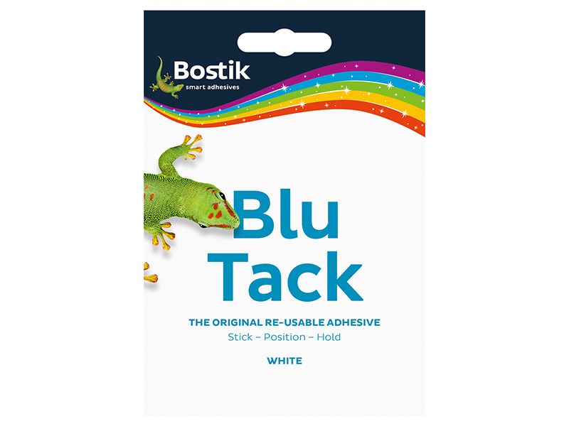 Bostik Blu Tack® Handy Pack - White, 62g