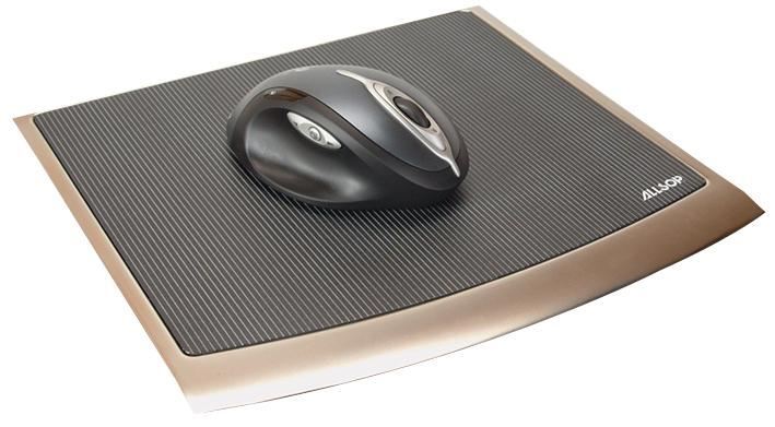 ALLSOP Muismat met Stalen Rand, Redmond, 270x255mm
