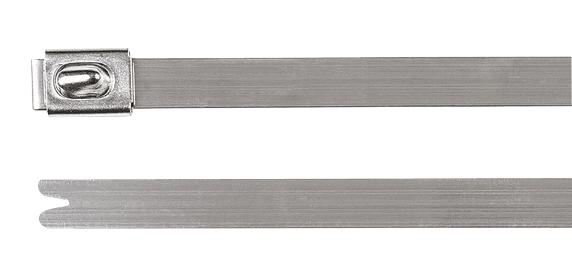 HELLERMANNTYTON 304 Stainless Steel Ball Lock Cable Ties 362mm (50 Pack)