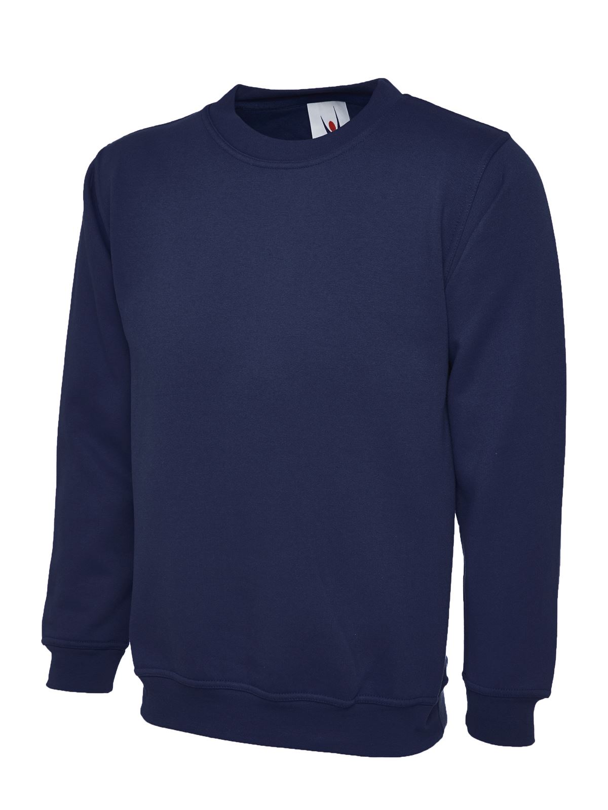 Uneek Unisex Classic Sweatshirt - French Navy, 4XL