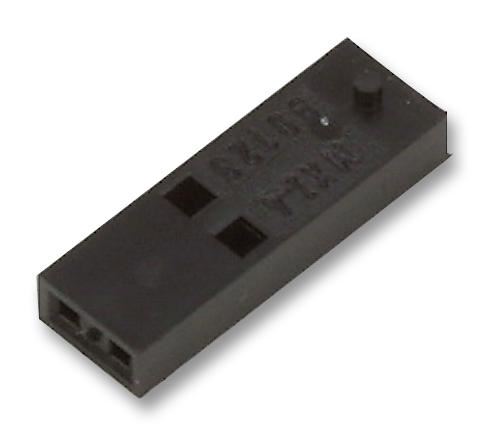 MOLEX בית מחבר 2-חיבורי, מרווח 2.54 מ״מ, שחור