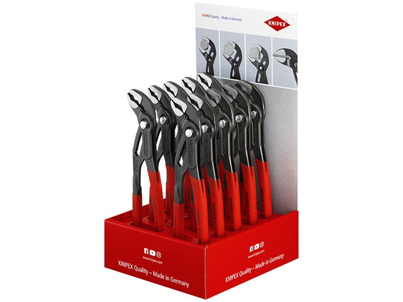 Knipex Cobra - Béar Uisce 250mm, Paca 10