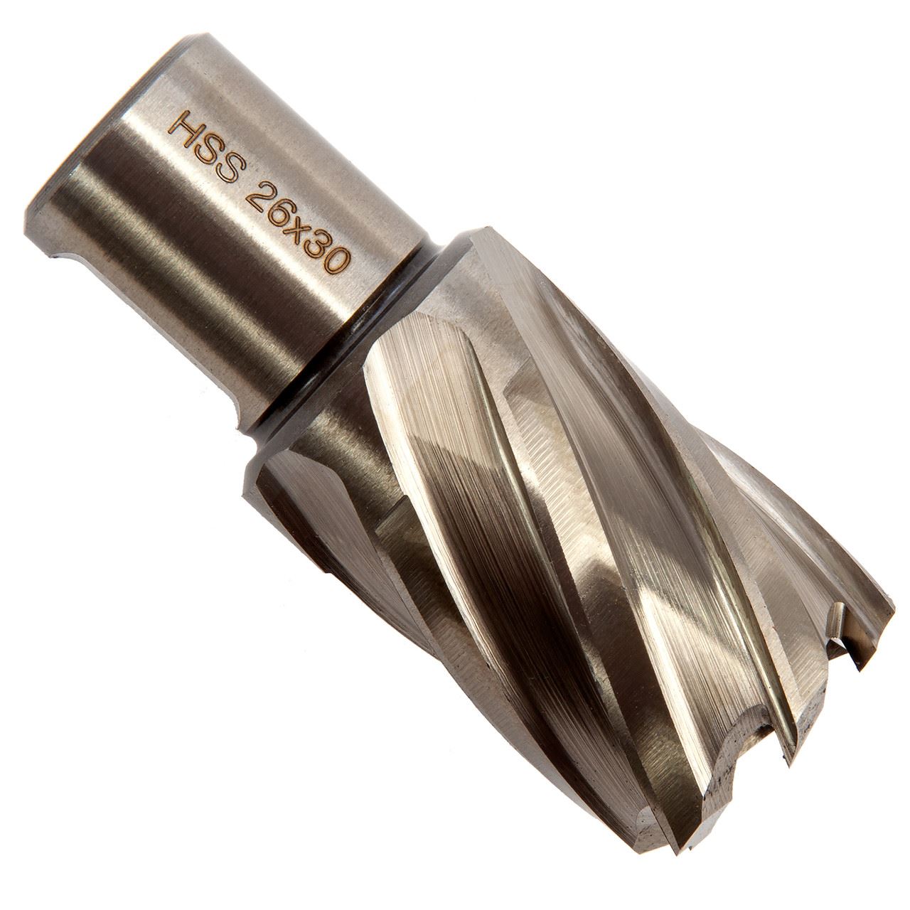 Abracs MD3026 Broca Magnética para Taladro, 26mm x 30mm, Acero HSS M2