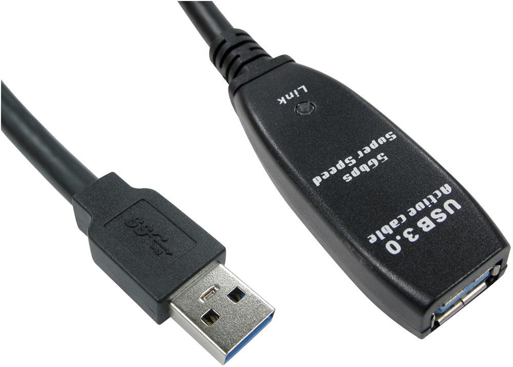 PRO SIGNAL 10m USB 3.0 Active Extension Cable