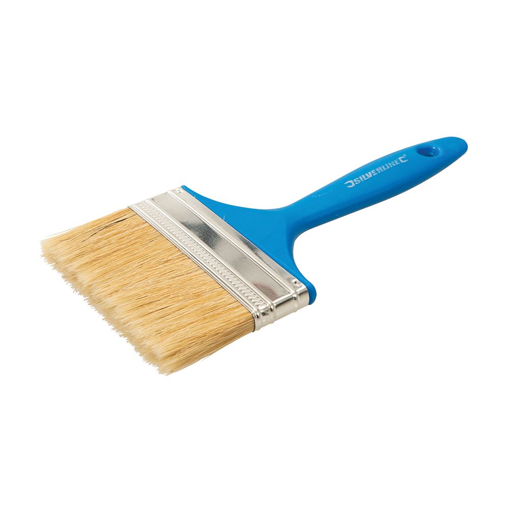 Silverline Disposable Paint Brush - 100mm (4 Inch)