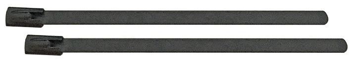 CONCORDIA Gecoate RVS Roller Ball Kabelbinders 150mm x 4,6mm, Verpakking van 10
