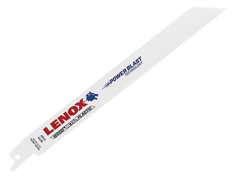 LENOX 20580-810R Lame de scie alternative universelle, 200mm 10 DPT (Lot de 5)