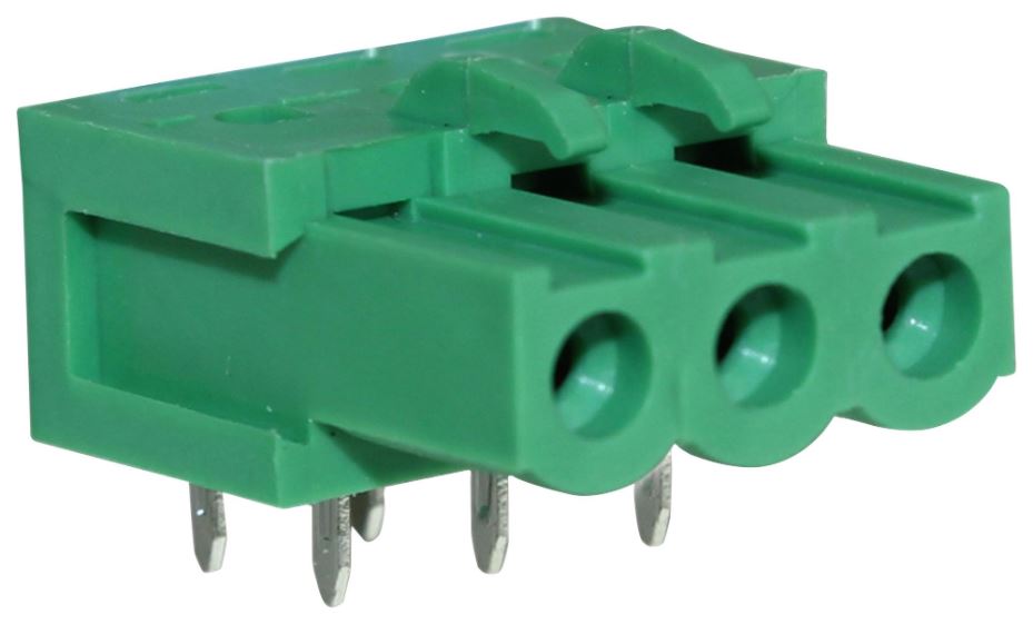 CAMDENBOSS 5.08mm Reverse Terminal Block Header, 3-Pole, 15A