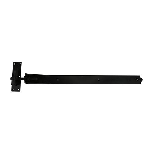Timco Adjustable Hook & Band Hinges, Black, 1200mm (Pair)