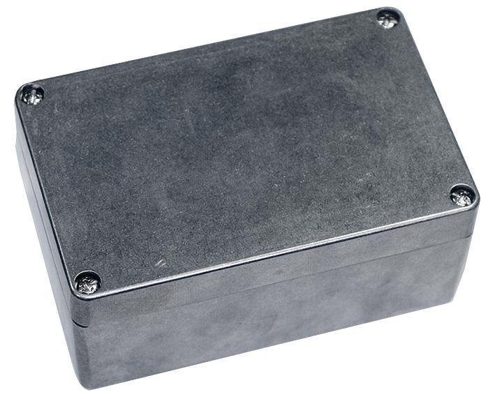 RETEX IP68 Hliníková EMI/RFI stínící skříň, 125x80x57mm
