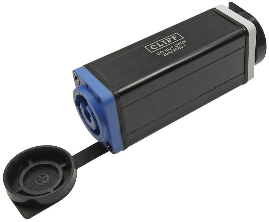 CLIFF ELECTRONIC COMPONENTS - 電源輸入輸出耦合器 (連防塵蓋)