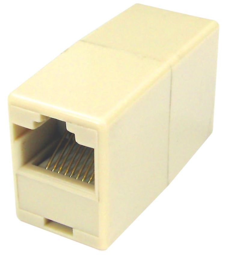 PRO SIGNAL - RJ45 auf RJ45 Adapter, gerade Verdrahtung