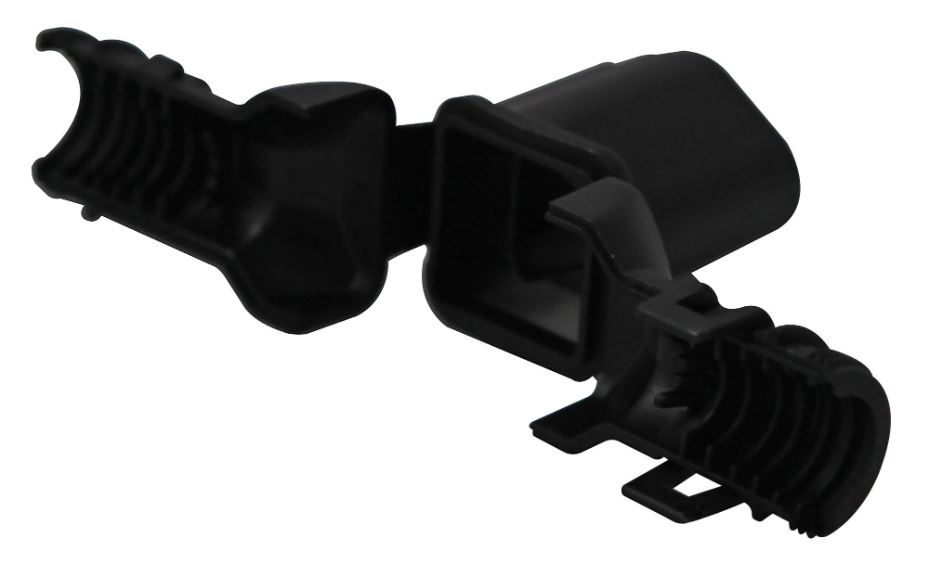 DEUTSCH 1011-261-0305 Backshell for DT Receptacle, Black PA, 3 Way