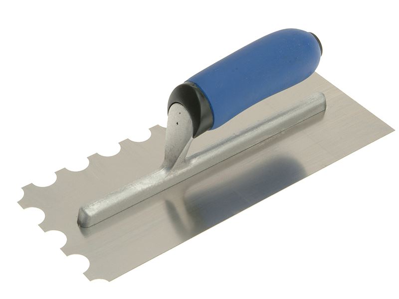 Vitrex Professional Stainless Steel Adhesive Trowel, 20mm Round Notches, 280x11