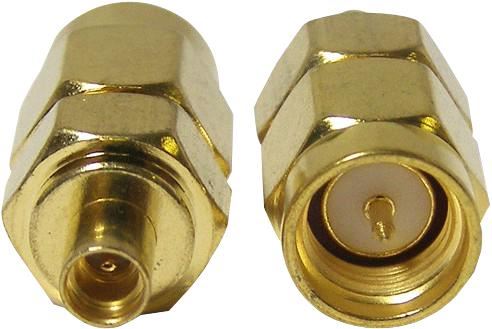 RF SOLUTIONS - MMCX-Buchse zu SMA-Stecker-Adapter