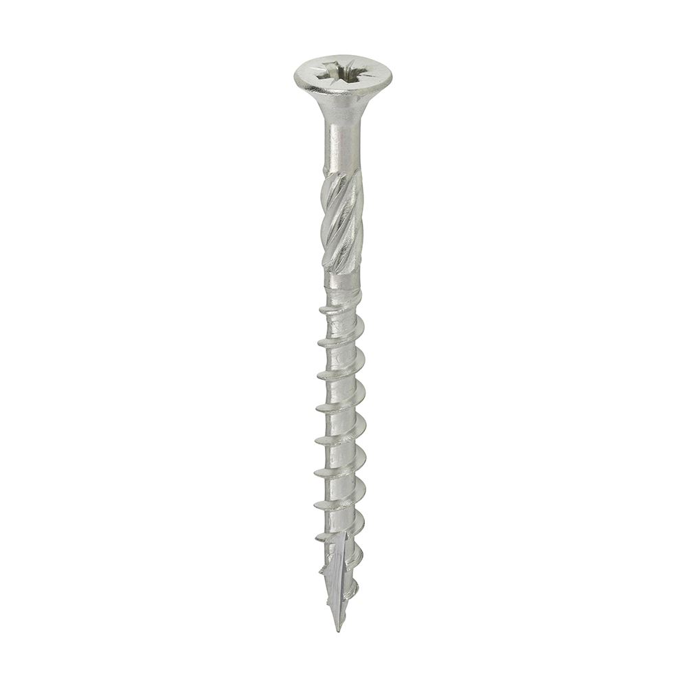 Vis à terrasse en acier inoxydable Timco, tête double fraisée PZ, 4.5x50mm (Lot