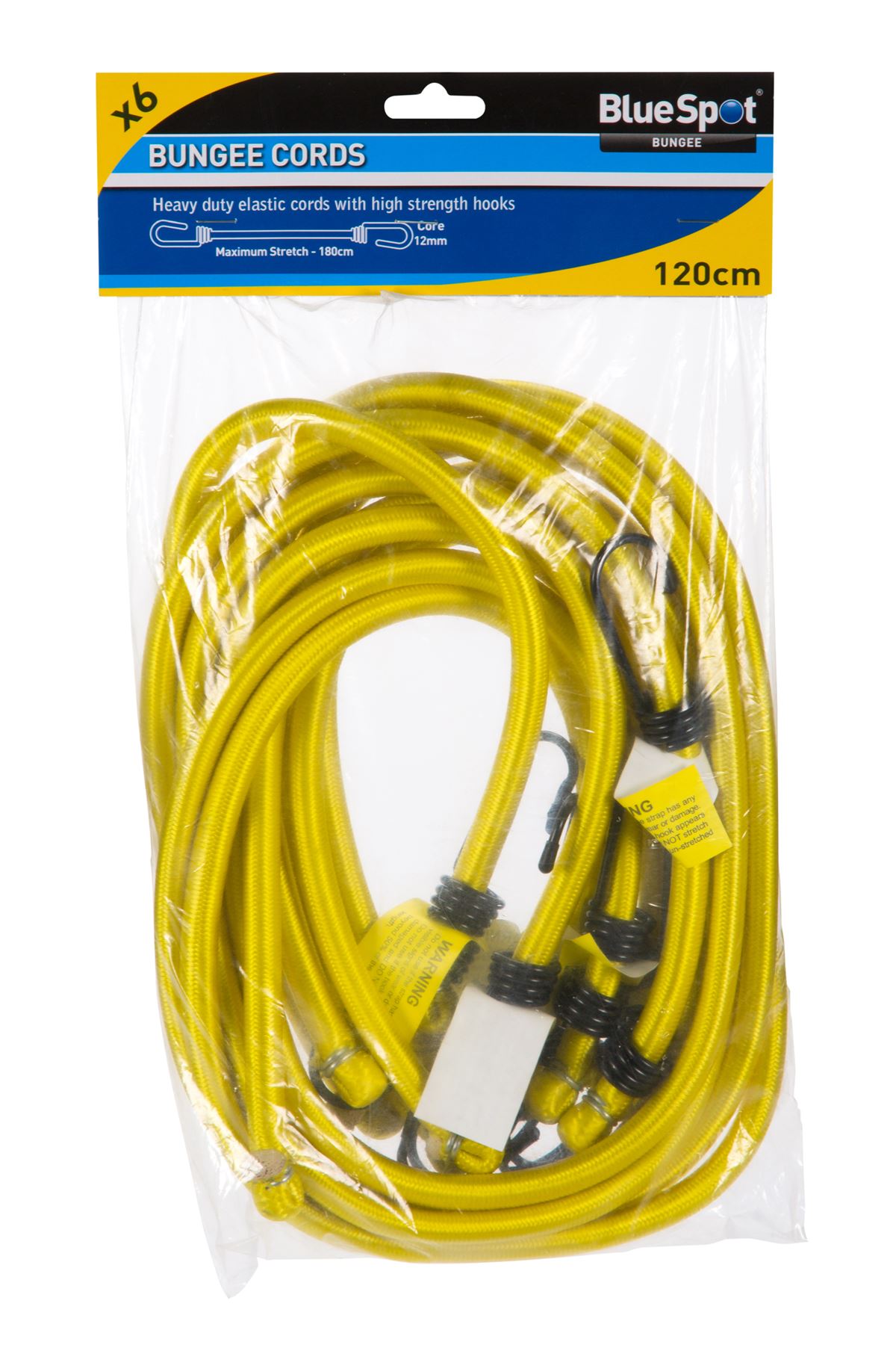 Blue Spot Tools 6-delige 120cm Spanbandset (12mm)