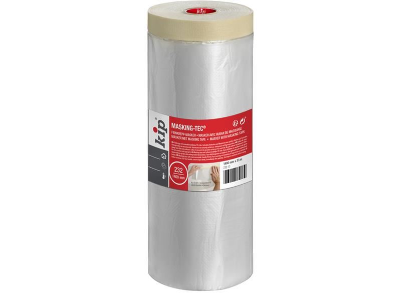 KIP® 232 Abdeckband aus Kunststoff, 1,4 x 33m