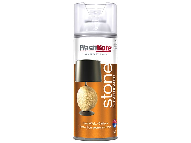PlastiKote - Penyembur Pengilat Penamat Stone Touch Jernih 400ml