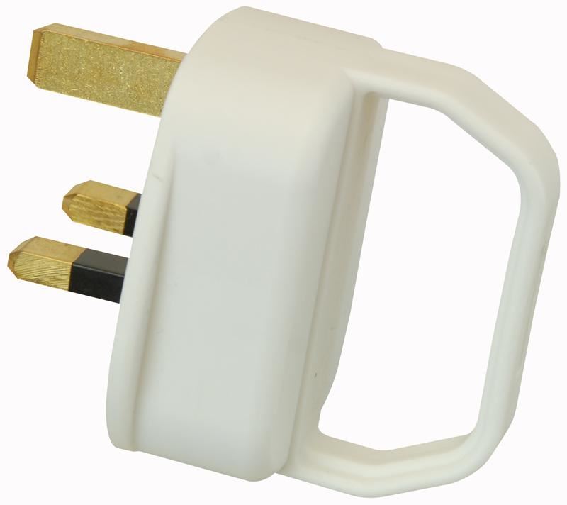 PRO ELEC Prise électrique Easy Pull 5A Blanc