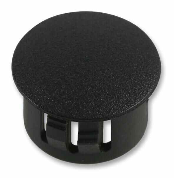 PRO POWER Domed Blanking Plugs, Black, 11mm, Pack of 100