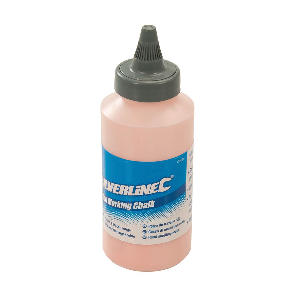 Silverline Red Marking Chalk, 250g