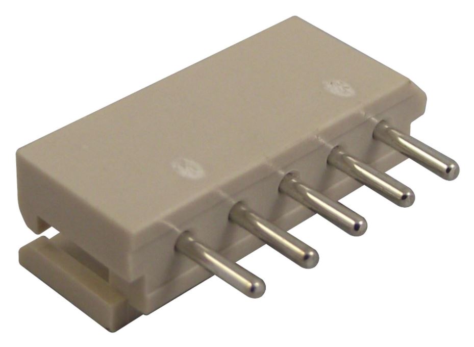 MOLEX 2.5mm Vertical Header, 5 Way, Shrouded