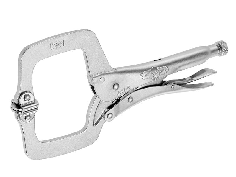 IRWIN Vise-Grip 11SP Locking C-Clamp with Swivel Pad, 275mm